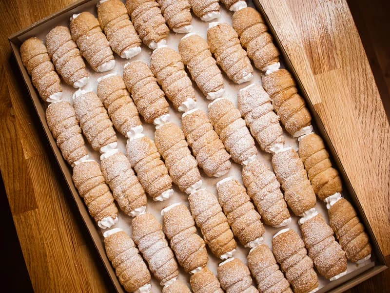 Butter Schaumrollen 40er Karton