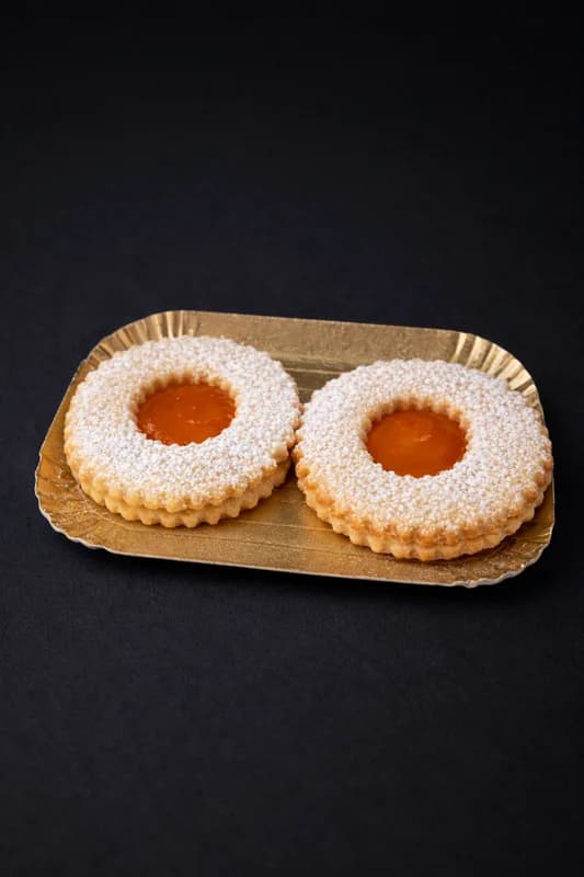 Butter Linzer Augen 24er Karton