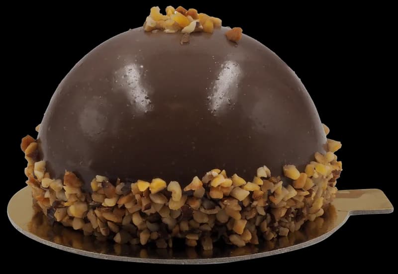 Nougat-Törtchen (Halbkugel)