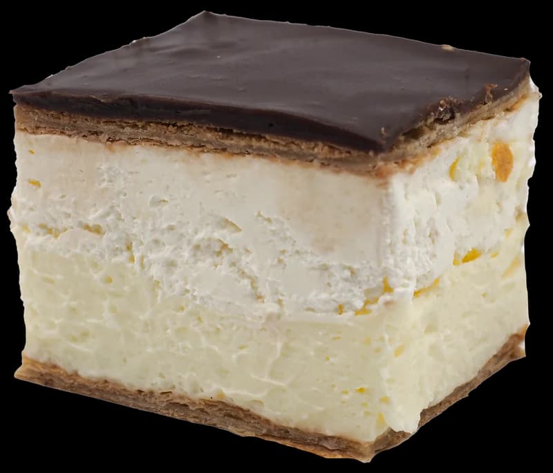 Cremeschnitte Schokolade
