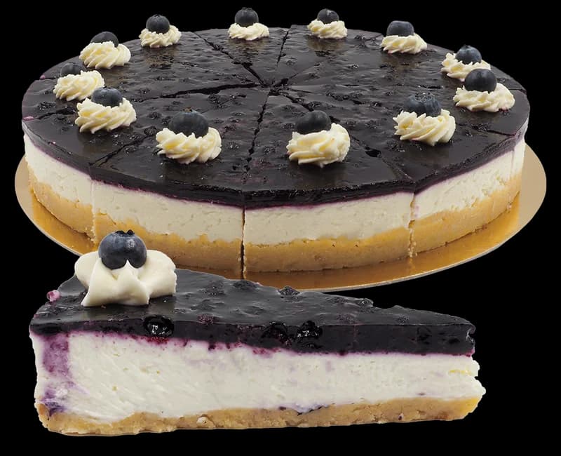 Cheesecake Heidelbeere