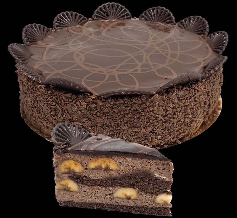 Schoko Bananen Torte