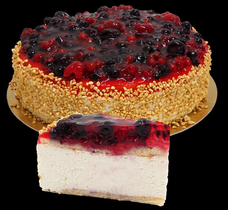 Topfen-Waldbeeren Torte