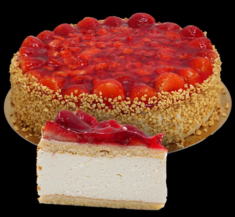 Topfen-Erdbeeren Torte