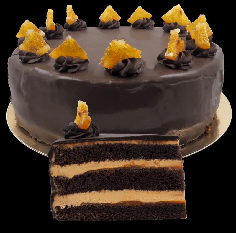 Orangen-Schoko Torte