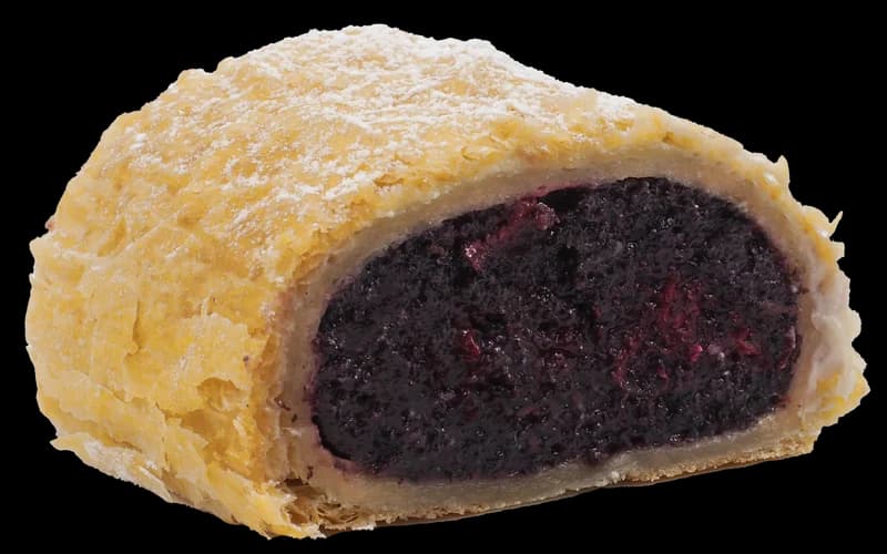 Mini Kirsch Mohn Strudel